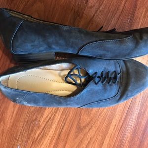 Black shoes. Size 9. Slightly worn